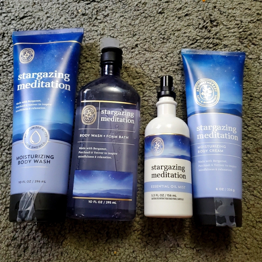Bath & Body Works Stargazing Meditation Products